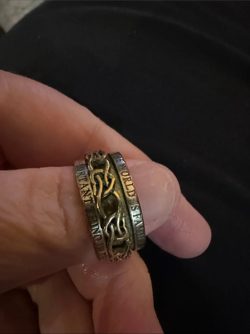 Beautiful Moveable Ring